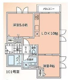 富士ハイツの間取り