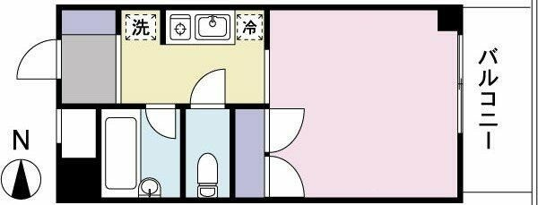 ジュネス南林間の間取り