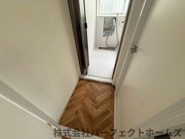 招提南町1丁目テラスハウスの脱衣所