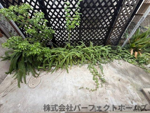 招提南町1丁目テラスハウスの庭|お庭です