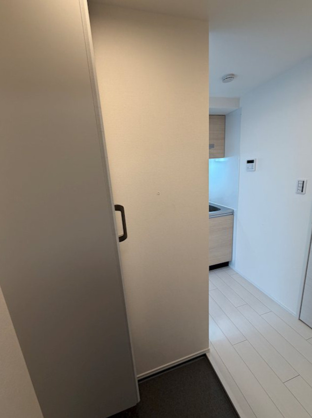 板橋区栄町の賃貸マンションの玄関
