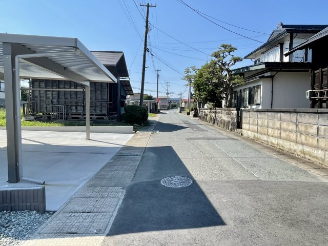 【前面道路含む現地写真】 | 【新築分譲住宅】東根市大字羽入　全3棟 | 周辺環境も是非現地にてお確かめください♪