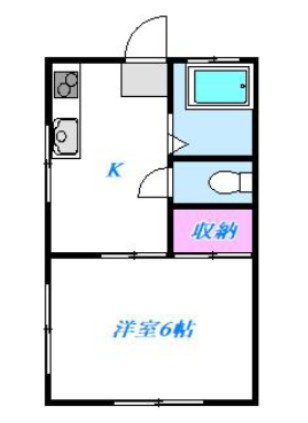 渡辺ハイツの間取り