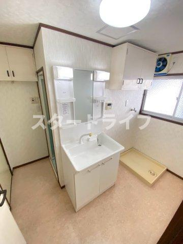 大阪市淀川区塚本６丁目の賃貸マンションの洗面所