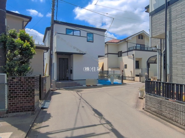 【新築分譲住宅】川越市砂1期の前面道路含む現地写真