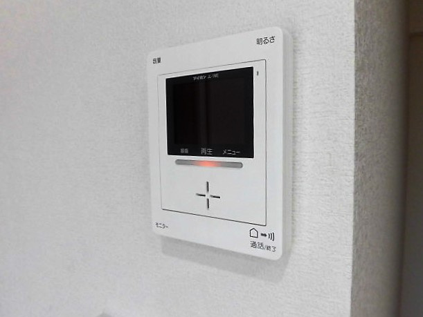 【セキュリティ】 | カールトンコート | モニター付インターホン。