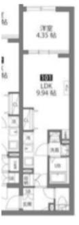 【間取り】 | ルネコート大鳥居 | 間取り図