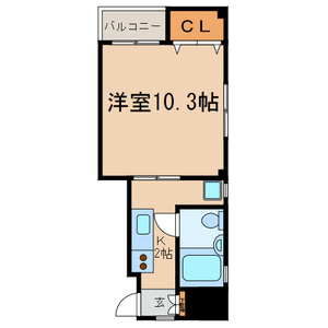 マキハイツの間取り