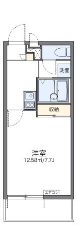 【間取り】 | レオパレスエスト | 代表的な間取のため実際の間取とは異なる場合があります