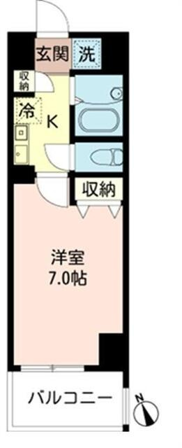 Ｓ－ＦＯＲＴ本八幡Ｍａｉｒｉｅの間取り
