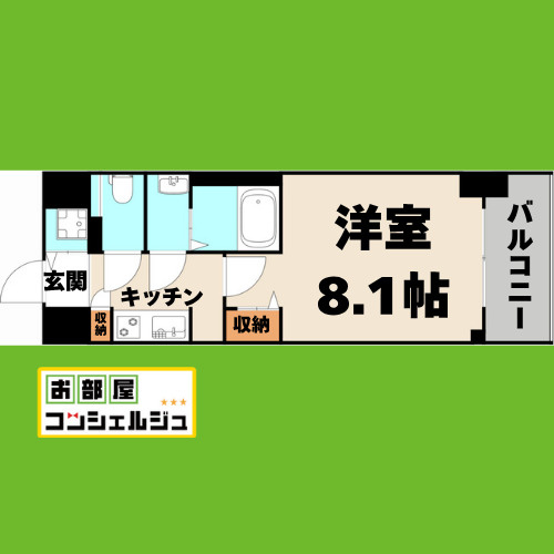 CREST TAPP新栄の間取り