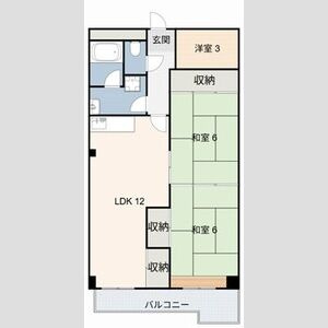 第2大嶽ビル　　刈谷市近郊の賃貸はクラスホーム刈谷店の間取り