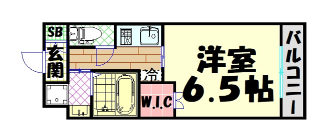【間取り】 | エスプレイス阿波座パークテラス