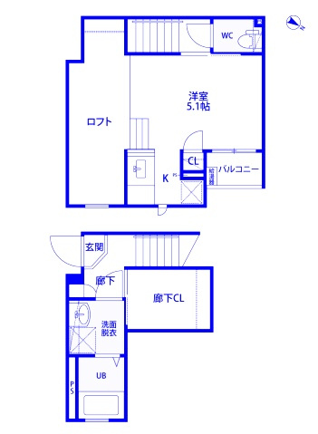 CB原市ジョイアの間取り