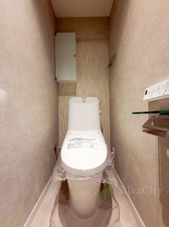 【トイレ】 | ニューハイム徳丸 | トイレ温水便座機能付