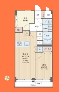 【間取り】 | ニューハイム徳丸