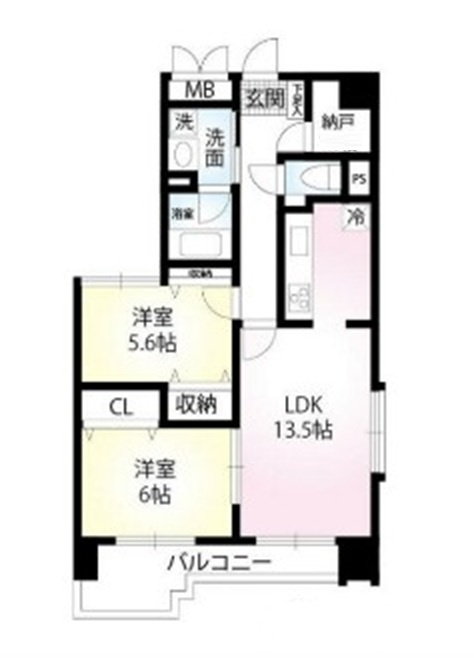 サンコーレジデンス参番館の間取り|間取りです。