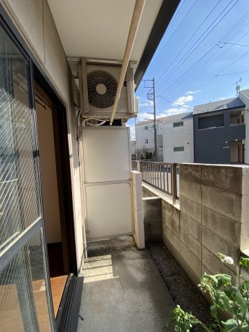 メゾン北戸田のバルコニー