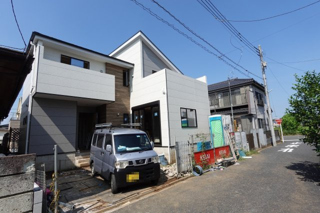 霞ヶ関北6丁目　4LDK駐車３台　新築戸建の外観