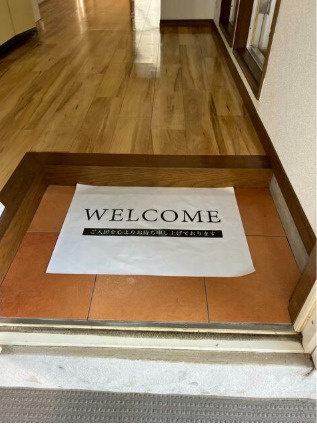 プチメゾンつくば の玄関