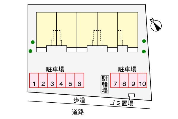 ファウストⅡの区画図