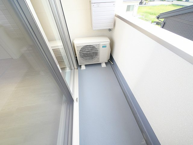 ジーメゾン奈良クレールのバルコニー|広々としたバルコニーです