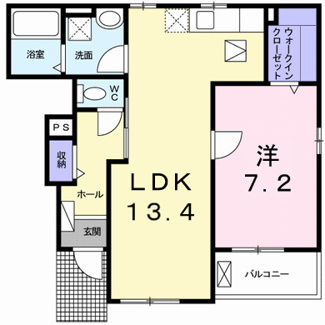 【間取り】 | ビオラ・フィオーレ・辻井