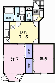 【間取り】 | モアークレスト　Ⅲ