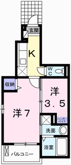 【間取り】 | ラ・フォーレ