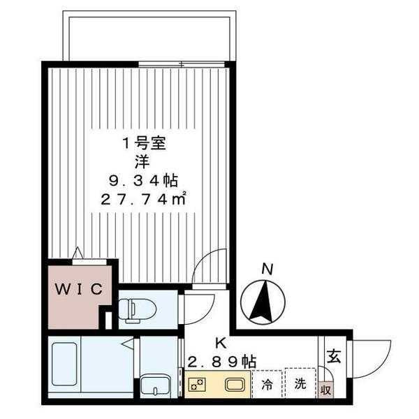 AJ津田沼Ⅳの間取り