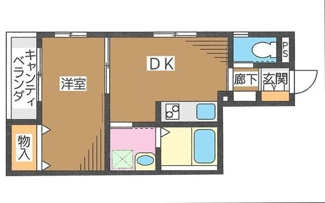 【間取り】 | オルテンシア | 間取りです。