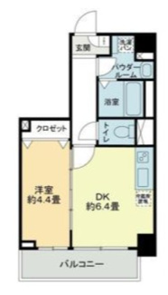 【間取り】 | グランディール田端 | 間取りです。