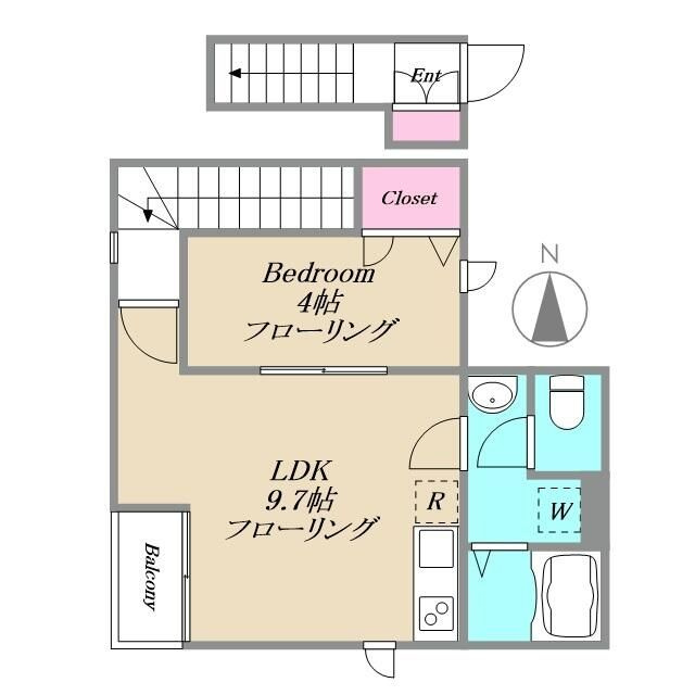 レガーロの間取り