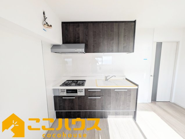 ライオンズマンション曙のキッチン|家事のしやすいシステムキッチン
