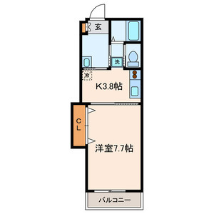 カサブランカNの間取り