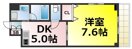【間取り】 | Jクレストドーム前 仲介手数料無料