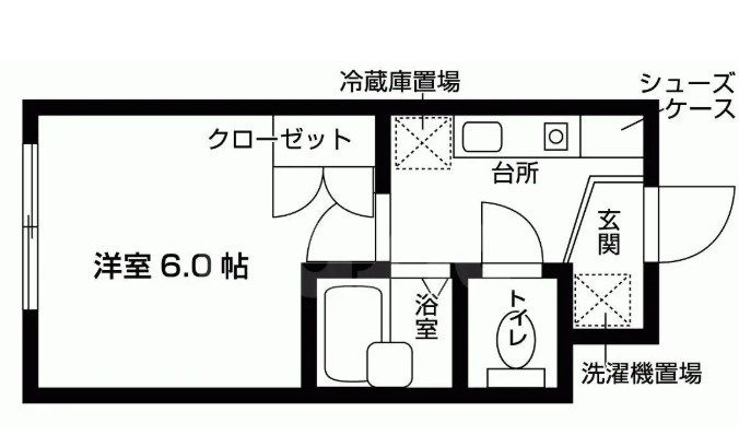 メディック北習志野の間取り