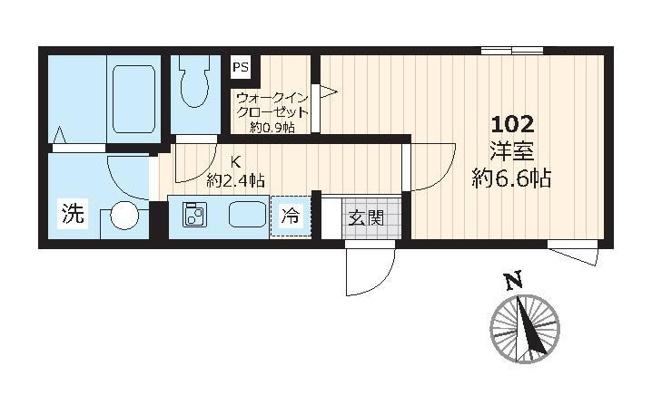 【間取り】 | カーサ　ローレル