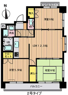 【間取り】 | メゾン柴崎