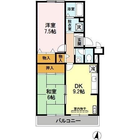 セルビシオ本山の間取り