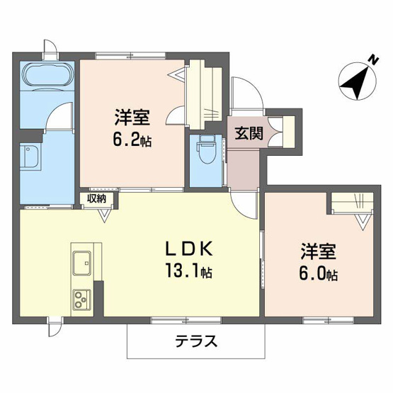 【間取り】 | サンク・エール