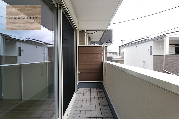 大阪市住之江区東加賀屋3丁目のバルコニー
