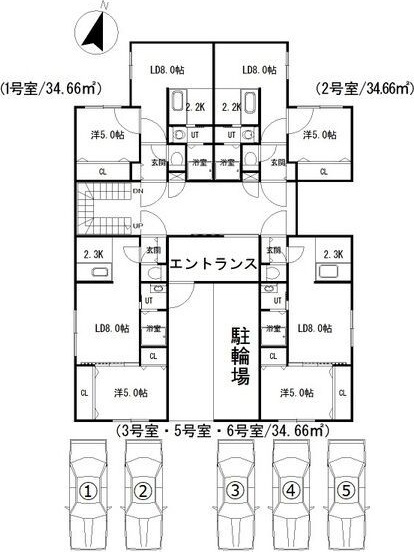 【駐車場】Posh元町(ポッシュ元町)