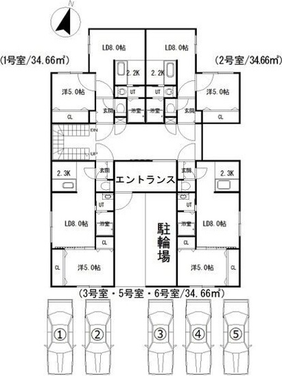 【駐車場】Posh元町(ポッシュ元町) 