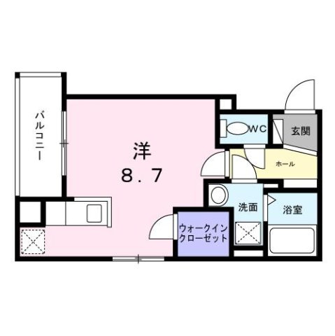 ヒカルサ明石南王子の間取り