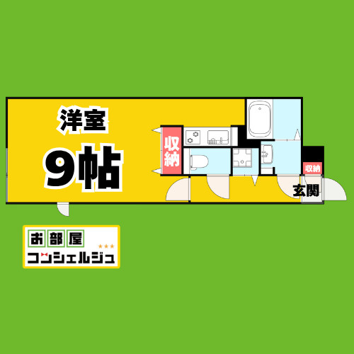 Branche浄心の間取り