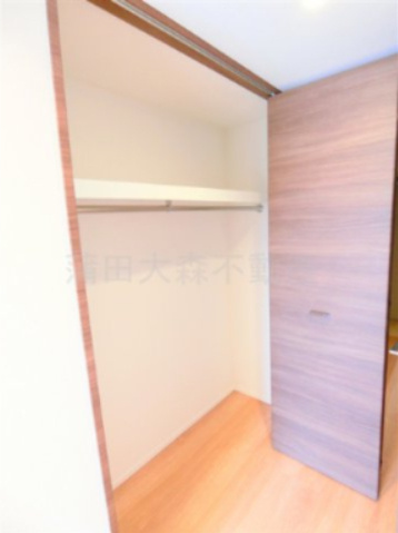 ラフィスタ蒲田南Ⅱの収納|収納　大型クローゼット