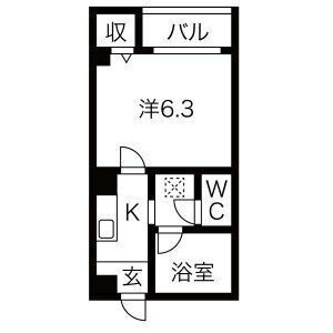Collection桜ノ宮Ⅰの間取り