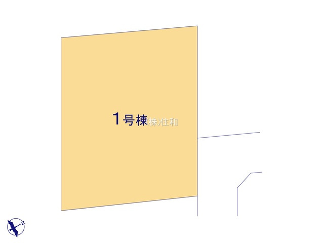 【新築分譲住宅】川越市南大塚6丁目の区画図