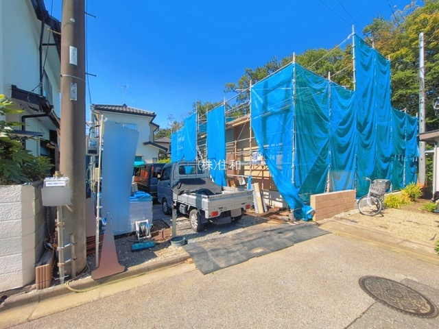【新築分譲住宅】川越市南大塚6丁目の前面道路含む現地写真